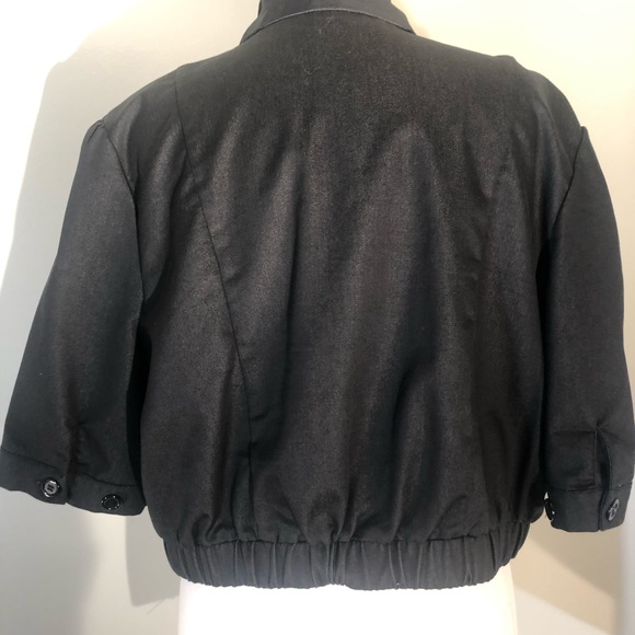 Ashley Stewart Black Open Front Jacket; size 16W - Picture 3 of 3